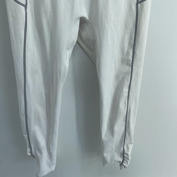 Free People Movement You're A Peach ruched ankle athletic7/8 cropped leggings L - Picture 3 of 7